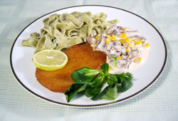 Schnitzel a la Hommingberger Gepardenforelle