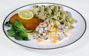 Schnitzel a la Hommingberger Gepardenforelle